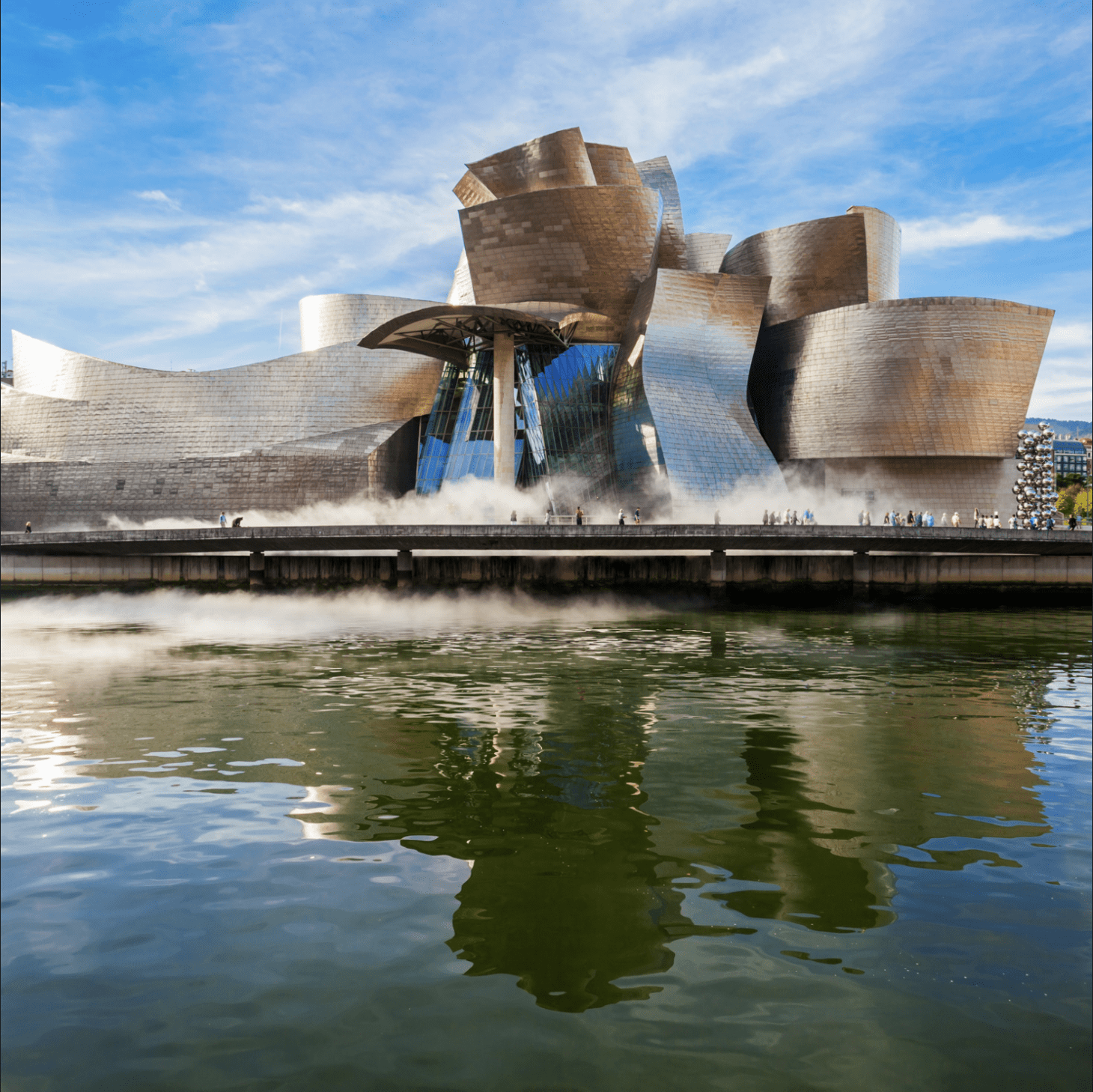 El Museo Guggenheim, Bilbao, España